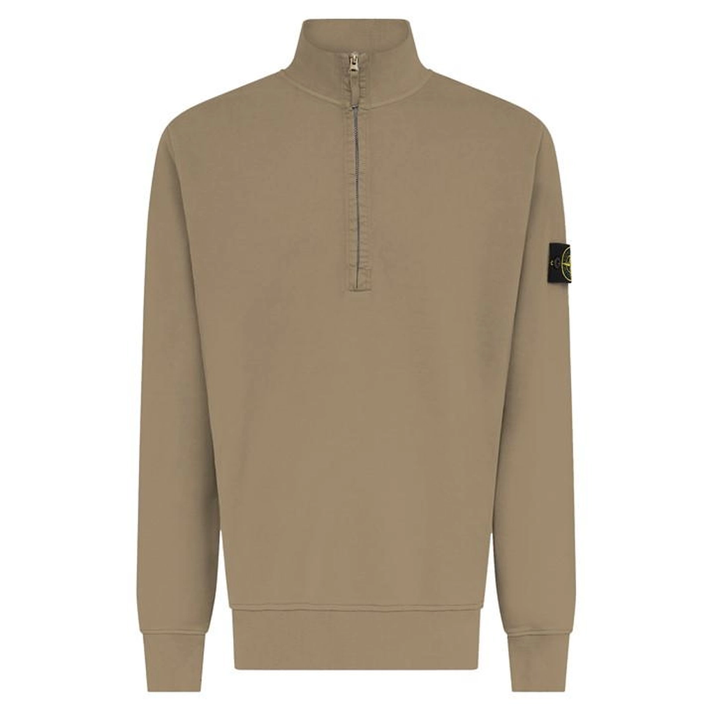 Stone Island Stone Hw Fleece 1/4Z Sn44 - Brown